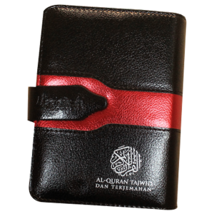 Ar-Razzaq Quran Tajwid Pelangi Dompet Kecil HITAM